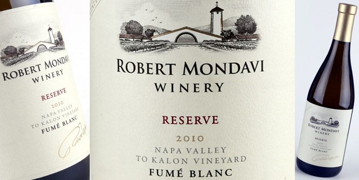 Robert Mondavi Winery, To Kalon Vineyard Fumé Blanc – Elegant and Harmonious