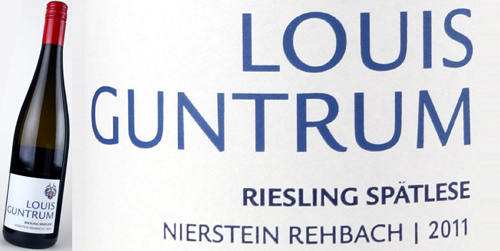 Louis Guntrum Nierstein Rehbach, Riesling Spatlese – Fantastic!