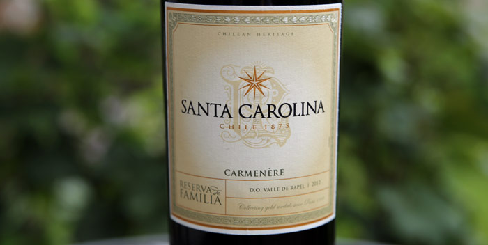 Santa Carolina, Reserva de Familia, Carmenère – Spicy and Good