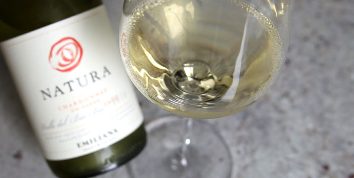Emiliana Natura Unoaked Chardonnay – Crisp and Tasty