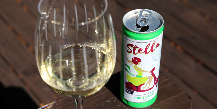 Stella Pinot Grigio – Wine in a Can